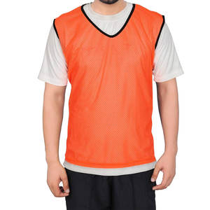 Poliéster Rugby Team Baberos Fútbol en blanco Malla Fútbol Entrenamiento Chaleco Fútbol Desgaste - Product Image 1