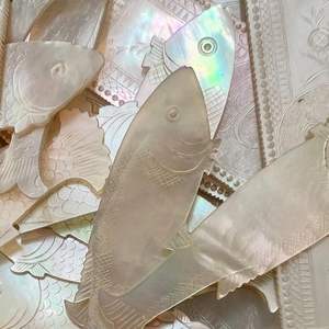 Abrecartas de estilo lujoso, nácar, venta al por mayor, reutilizable, concha marina ecológica. - Product Image 5