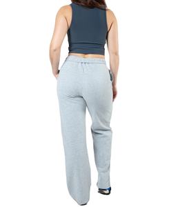 Pantalon de jogging décontracté taille haute pour femme, coupe droite, idéal pour la gym - Product Image 2