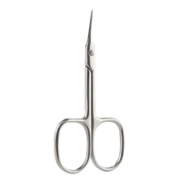 Poignées confortables outils de manucure et de pédicure ciseaux surface de coupe précise incurvée ciseaux à pointe pointue