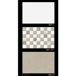 Carreaux muraux décoratifs chinois importés en céramique 300x450mm Design brillant vitré numérique 30x45cm 12x18 pouces pour la décoration intérieure - Product Image 1