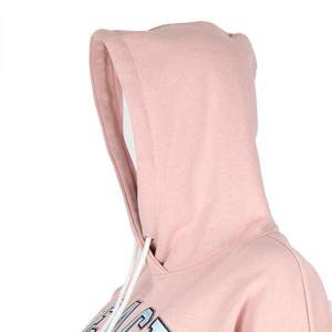 Vente en gros de sweat à capuche pour femme en molleton de coton 100% de qualité supérieure logo brodé personnalisable patchs à fermeture éclair motif uni d'hiver - Product Image 4