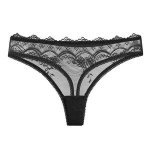 Texlina Của Phụ Nữ Romanceluxe Tinh Tế Quyến Rũ Bộ Sưu Tập 10 cái/gói Ren-Trim Lưới Thong Đồ Lót Sexy - Product Image 1