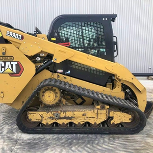 Cargadoras bastante usadas 299D3 CAT Minicargadora con alto flujo y cargadora de tractor compacta de 2 velocidades a la venta - Product Image 1