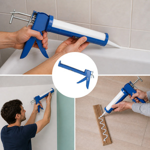 Pistolet à silicone bleu Basic. - Product Image 4