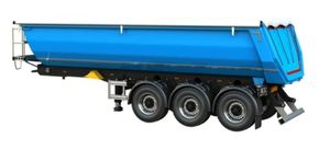 รถพ่วงแบบพรีเมียม ออกแบบด้วยโครงสร้างเหล็กที่แข็งแรงทนทาน พร้อมระบบไฮดรอลิกที่เชื่อถือได้เพื่อประสิทธิภาพการเทที่รวดเร็ว - Product Image 6