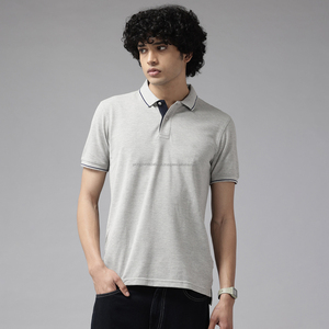 Fir2Fight Vente en gros Polo pour homme 100% coton avec broderie de logo personnalisée, orange, options multicolores, coupe courte oversize - Product Image 1