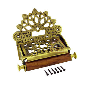 Porte-rouleau de papier hygiénique en fer Accessoires de salle de bain Porte-papier hygiénique avec différentes finitions - Product Image 1