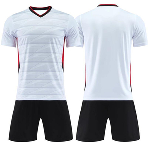 Proveedor de alta calidad, camiseta de fútbol, uniforme de fútbol de secado rápido para hombres, uniforme de fútbol de equipo con impresión de logotipo - Product Image 3