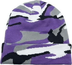 Gorro de caza personalizado de alta calidad Fabricante de gorros de punto Jacquard con estampado completo para hombres - Product Image 6