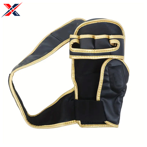 ถุงมือชกมวยที่ทำจากหนังและหนังไมโครไฟเบอร์สำหรับผู้ใหญ่ทุกเพศปรับสายรัดข้อมือน้ำหนักเบาใช้ฝึกซ้อม - Product Image 2