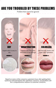 WenShen Options personnalisables Ingrédients naturels Liquide <span class=keywords><strong>de</strong></span> tatouage pour les lèvres Maquillage permanent Pigment YD Encre <span class=keywords><strong>de</strong></span> tatouage - Product Image 2
