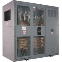 Transformateur sec refroidi par air, moyenne tension, 1600 kVA, 13,8 kV vers 480Y/277 V, 60 Hz, triphasé, VPI