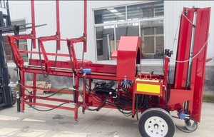 Fendeuse de bûches 45T, capacité de coupe 500 mm, moteur à essence 20 CV, convoyeur 3 m, roulement et boîte de vitesses - Product Image 4