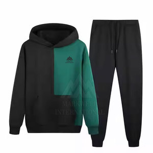 Survêtement sur mesure pour hommes, col à capuche durable et écologique, motif solide, styles différents pour l'hiver - Product Image 1