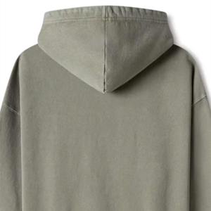 2025 gros Double capuche sweats à capuche Vintage blanc Double tête fermeture éclair personnalisé hommes acide lavage fermeture éclair à capuche - Product Image 4