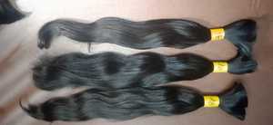 Meilleure Qualité Extensions de Cheveux Humains en Vrac Bruts pour Donneur Unique Extensions de Cheveux Humains de Haute Qualité - Product Image 3