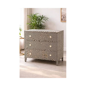 New Design Home Decor Elegant Bone Inlay 5-Layer Chest Drawers Handcrafted Customizable Modern Luxury Eco-Friendly <b>Storage</b> <b>Unit</b> - Product Image 1