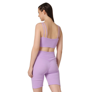 Custom OEM Seamless Yoga Set for Women for Impact Sports <b>Bra</b> Scrunch Butt Legging Breathable Workout Gym Suit - Product Image 3
