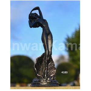 Escultura de jardín de sirena de bronce antiguo resistente, escultura decorativa para Parque, Patio, decoración de jardín - Product Image 3