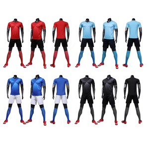 ชุดยูนิฟอร์มฟุตบอลแขนสั้นคุณภาพสูง ระบายอากาศได้ดี น้ำหนักเบา ดีไซน์ล่าสุด แบบซับลิเมชั่น สำหรับสโมสร - Product Image 2