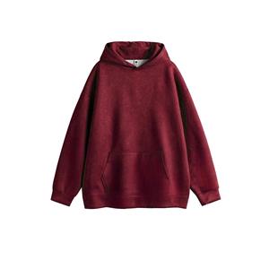 Sudaderas con capucha Unisex para hombre, ropa de calle, sudadera con lavado ácido, Material de algodón pesado liso, sudaderas con capucha transpirables informales en blanco para hombre - Product Image 5