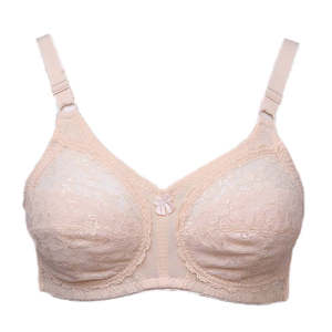 Sujetador de red elegante para mujer - Color piel - Product Image 1