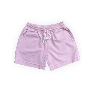 <b>Top</b> Quality Customized Logo Acid Wash Short 100% Cotton Fleece Men <b>Distressed</b> Printed Beach Short - Product Image 2