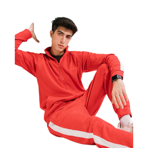 Ensemble de survêtement de mode pour hommes costume de jogging décontracté avec sweat survêtement à séchage rapide pour hommes survêtement à fermeture éclair - Product Image 3