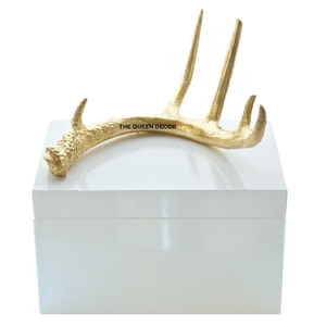 Boîte à bijoux en marbre moderne et simple, surface polie, artisanat de designer, pour chambre à coucher ou salon, laiton antique - Product Image 6