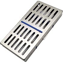 Caja de Acero Inoxidable de Alta Calidad para Autoclave, 5 Unidades, para Esterilización de Instrumentos Quirúrgicos Dentales, Clase I - Product Image 4