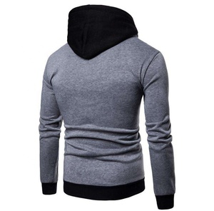 Nuevas sudaderas personalizadas de otoño e invierno ajustadas para hombre, suéteres de punto pesado, sudaderas con cremallera de manga larga - Product Image 6
