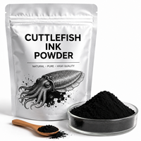 Poudre de Jus d'Encre de Seiche Naturelle, Pigment Noir, Colorant Alimentaire, Marque Privée, Vente en Gros, Fournisseur Fabricant en Vrac