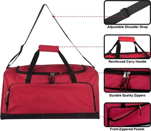 Bolsas de lona ligeras de último diseño para hombres y mujeres para viajar, gimnasio, equipo deportivo, bolsas de lona - Product Image 1