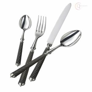 Ensemble de couverts de table élégant, écologique et moderne pour la maison, le bureau et les fêtes |   Couverts en acier inoxydable de qualité supérieure - Product Image 1