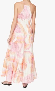 Vestido Maxi blanco rosa de calidad superior para fiestas, colección de ropa de boda disponible a granel desde la India - Product Image 2