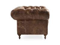 Luxus möbel Modernes Design Kunstleder Chesterfield Sessel, Einsitzer Sofa, Wohnzimmer Sofa