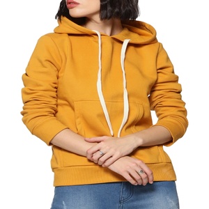 Sudadera con capucha de lana personalizable para mujer informal de invierno de alta calidad con logotipo frontal diseño personalizado e impresión Streetwear moda - Product Image 2