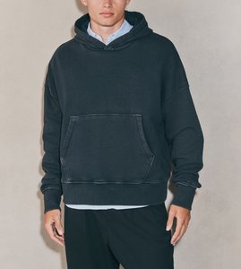 OEM vente en gros nom ou logo personnalisé lourd 100% coton doux polaire Streetwear style décontracté usage quotidien sweats à capuche - Product Image 1