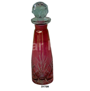 Gran oferta, botella de Perfume de vidrio transparente de la mejor calidad con tapa, hermosa botella de Perfume para niñas y mujeres - Product Image 4