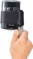 Clé pour filtre à huile moteur OEM et ODM en PVC noir Fournisseur de Taiwan Outil de démontage de filtres à huile pour voiture et camion