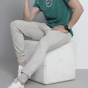 In Stock High Quality Men's Straight Lightweight Sports <b>Joggers</b> Casual Outdoor Use Breathable Eco-Friendly <b>Polyester</b>/Cotton - Product Image 4