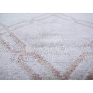 พรมไหมไผ่ถักมือสีเบจและสีน้ำตาลลายดอกอาซาเลีย หนา 10 มม. รูปทรงสี่เหลี่ยมผืนผ้า ลายจิ๊กซอว์ สำหรับห้องนั่งเล่นในบ้าน รุ่น Aibs-3002 - Product Image 3