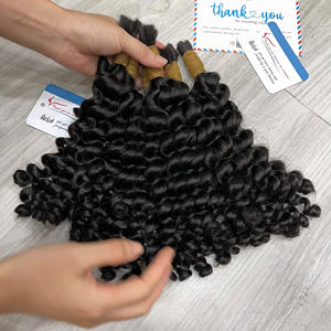 2025 grande vente Extensions de cheveux bruts en gros vietnamien vague profonde faisceaux de cheveux humains pas d'enchevêtrement pas de perte - Product Image 1