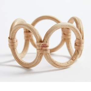 ยกระดับการจัดโต๊ะอาหารของคุณด้วยแหวนผ้าเช็ดปากหวายธรรมชาติ ช่วยเพิ่มความโดดเด่นให้กับผ้าเช็ดปากของคุณในการตกแต่งโต๊ะอาหาร - Product Image 3