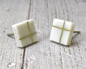 Pomo de Puerta de Mármol con Color y Forma Personalizados, Acabado Pulido, Tamaños Personalizados, Hecho en India - Product Image 3