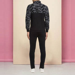 Couleur unie Look élégant hommes Camouflage survêtement gamme abordable hommes coton tenue Camouflage survêtement - Product Image 2