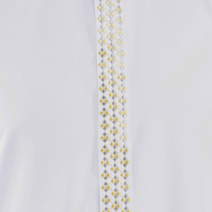 Elegante Thobe OMen, Jubba Saudí Minimalista, Estilo Dubái, Túnica Islámica de Manga Larga, Vestido Musulmán para Hombre, Kandura - Product Image 4