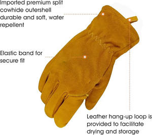 Firefighter <b>Gloves</b> ,Moisture Barrier,Heat & Flame Resistant Firefighting <b>Gloves</b> - Product Image 3
