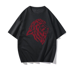 Camiseta bordada de alta calidad, camiseta con parche de algodón 100% para hombre, Impresión de logotipo personalizado superventas - Product Image 6